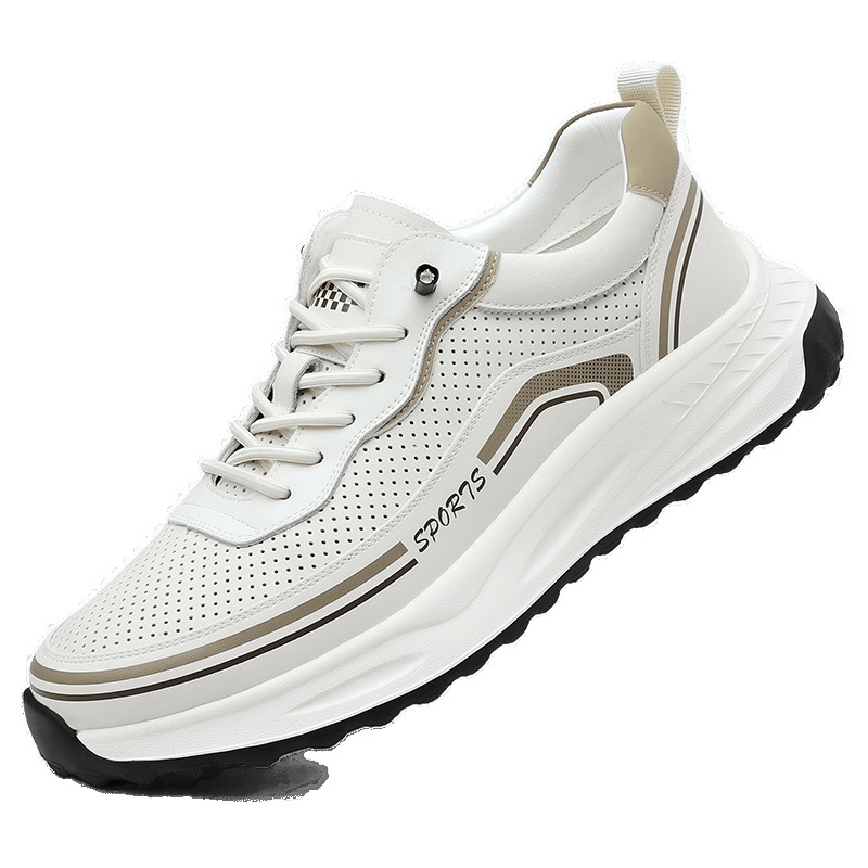 Calzado deportivo de malla de nuevo estilo de verano zapatos casuales de hombre de suela suave simple para hombre zapatos de hombre transpirables y antideslizantes al por mayor