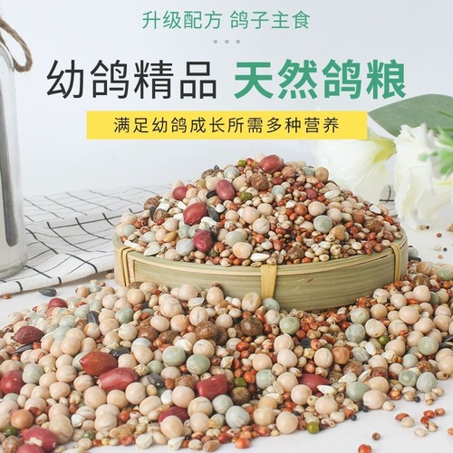 Weibi pigeon food pigeon food pigeon food corn-free nutrition racing pigeon food young pigeon homing pigeon ornamental pigeon feed bird food