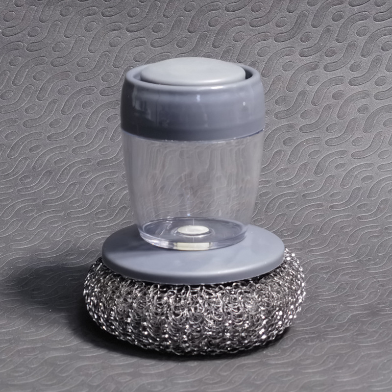 Cepillo multifuncional, mango largo, adición de líquido de alta eficiencia, cepillo de limpieza, cepillo, tazón, líquido automático, cocina doméstica, cepillo de lavado de mango largo