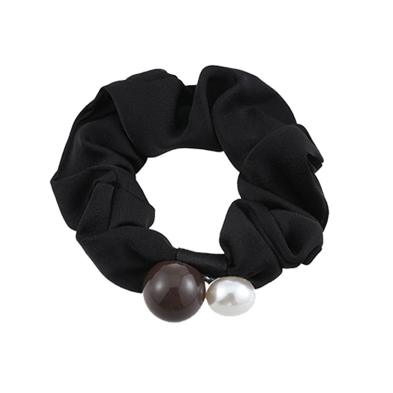 Anillo de cabello de perla francesa de intestino grueso para mujeres de alto nivel de cabello de correa de correa de cabello de alta elasticidad