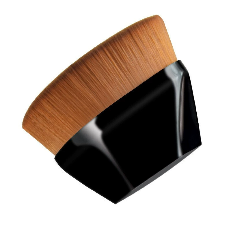 Foundation, small concealer brush, 55 shade, no trace