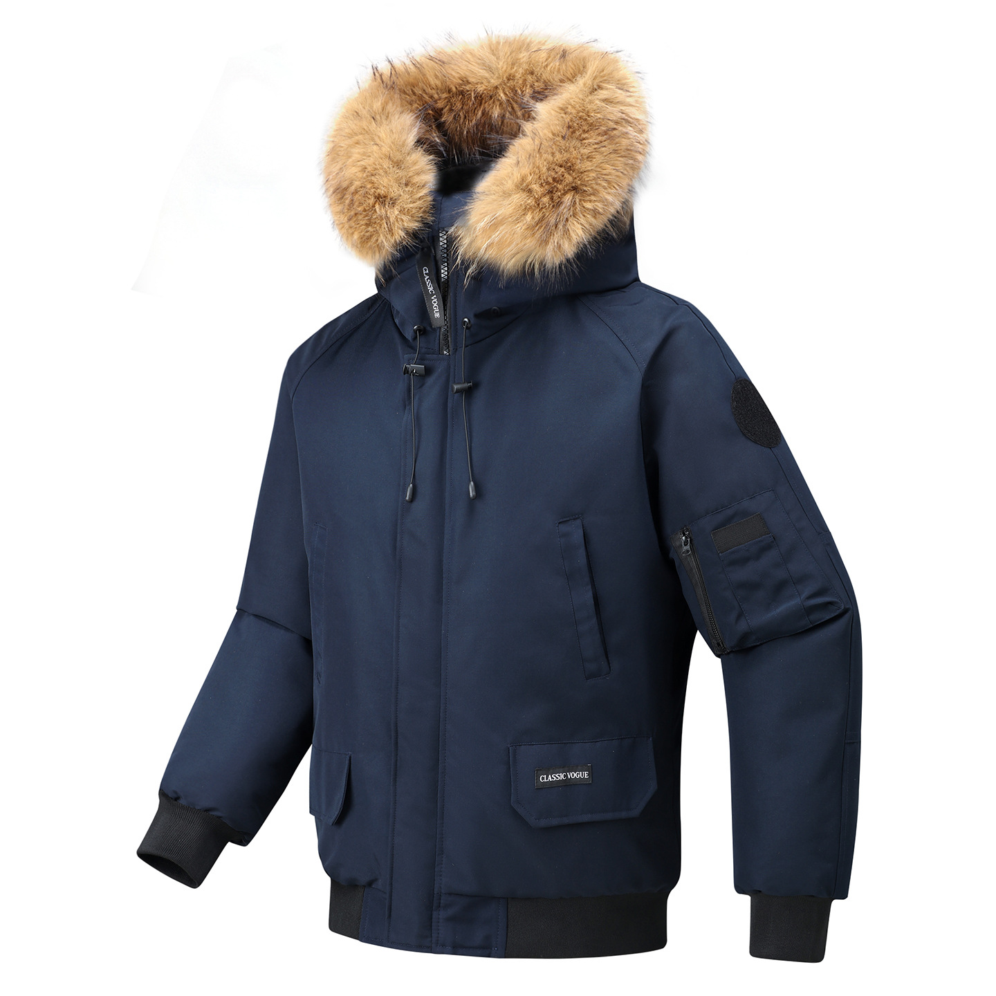 【跨境外贸】新款羽绒服男短款冬季夹克青年男女情侣大鹅冬装上衣