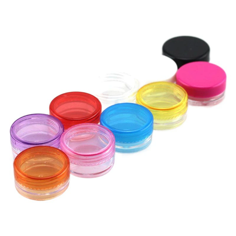 5 г пластиковая круглая коробка крем пробный Образец косметический крем 3 мл тени для век суб розлива упаковочных материалов на складе