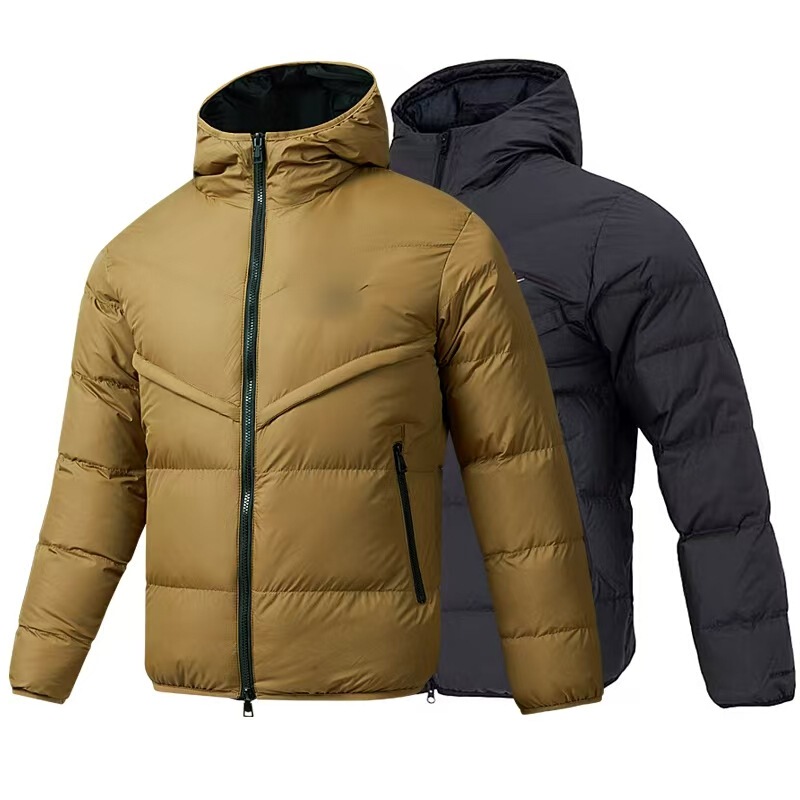 Men's Winter down Cotton Jacket Simple Japanese Style Large Size Men's Baseball Cotton Coat Trendy Brand Cotton Padded Jacket