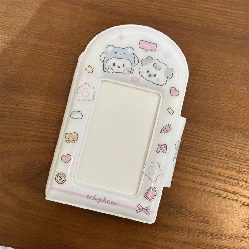 란 겨울 카드 책