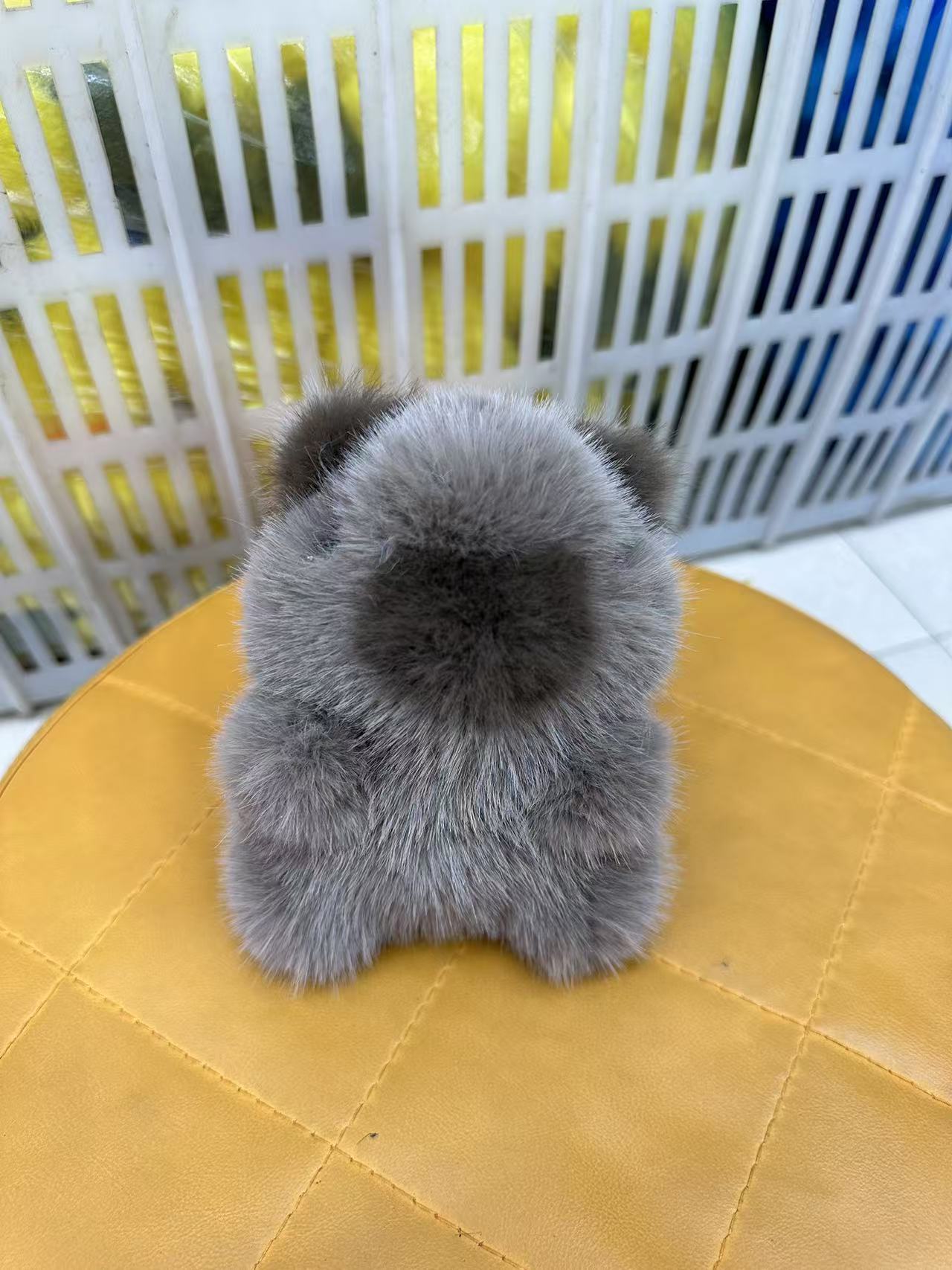 Nuevo espuma espuma capibara colgante muñeca de peluche marmota llavero de automóvil bolso colgante