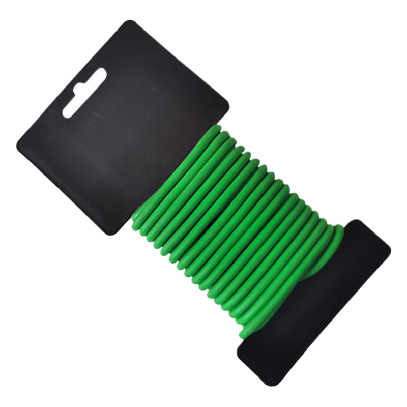 TPR herramienta de encuadernación de alambre suave vinculante de alambre fijo olla conformación Flor de plástico recubierto de alambre de hierro suave Alambre de hierro