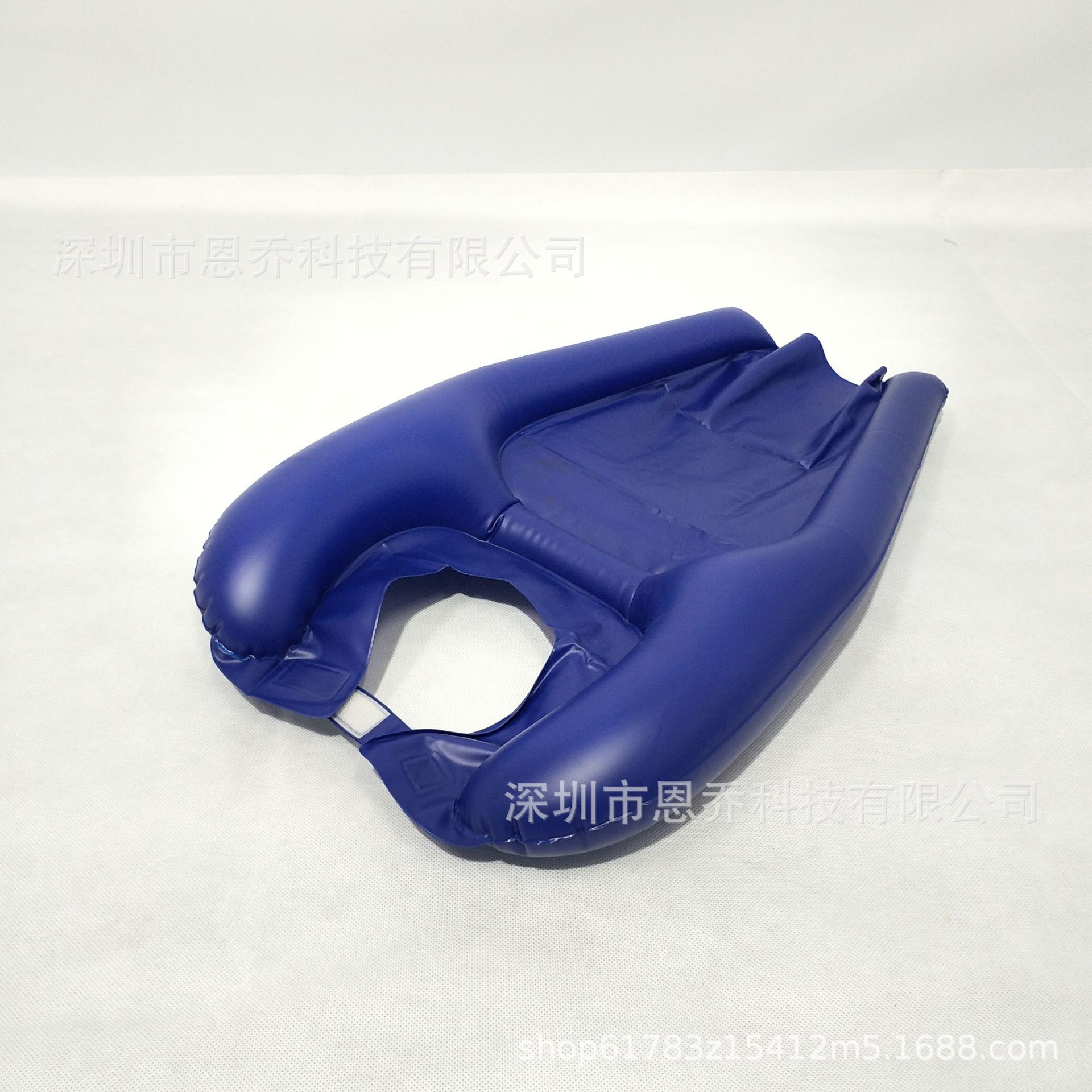 Bandeja inflable portátil del champú del cuidado del cabello bandeja inflable rápida del cuidado del cabello del PVC bandeja inflable conveniente