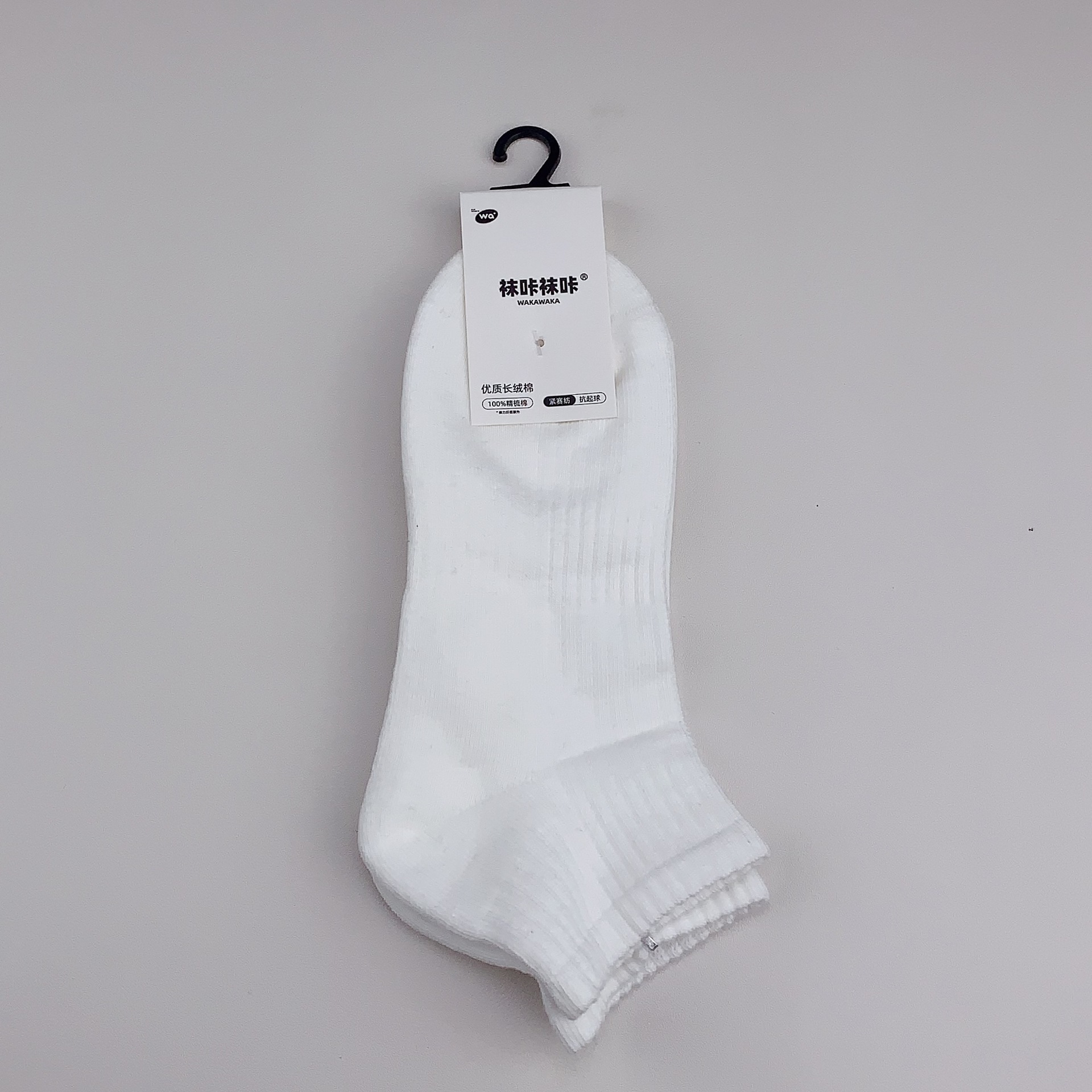 90 ° 直角の靴下の女性の夏の薄いタイプのソックスのストライプは低いです。