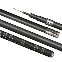黑坑鱼竿超轻硬19调台钓竿黑棍6H8H10H钓鱼竿手竿暴力罗非竿