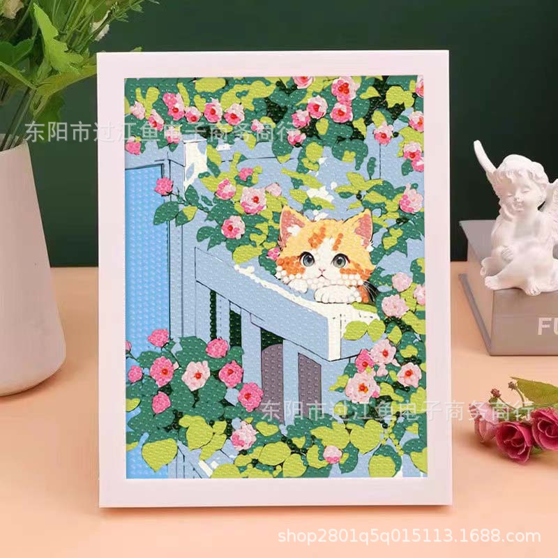 ZF007 [페인팅 하트 15x20cm]