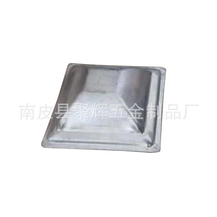 广州护栏配件厂 冲压柱头 方管盖帽 道路护栏莲花帽双层塔帽