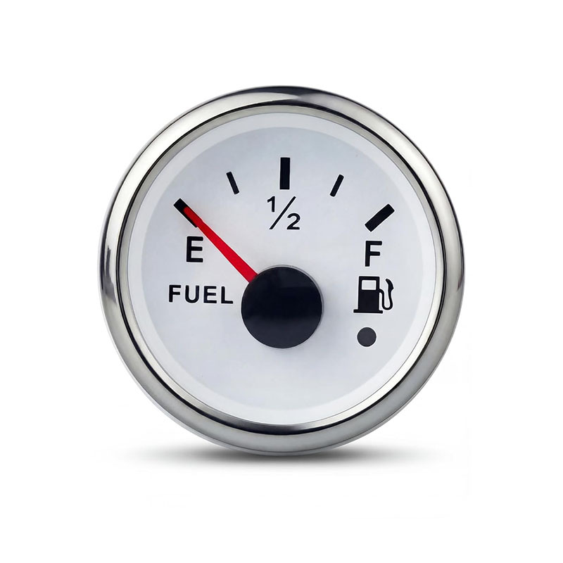 52mm Colorful Backlit Instrument Oil Level Gauge for Accurate Monitoring of Oil Volume for Yachts, Rvs, Trucks, Diesel, and Gasoline