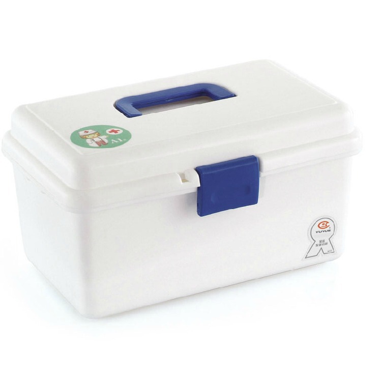 Yuyue Ai Type Home Health Medicine Box, Outdoor First Aid Box, Portable Home-Packed Durable Small Medicine Box for Medical Use Yuyue Ai Type Home Health Medicine Box, Outdoor First Aid Box, Portable Home-Packed Durable Small Medicine Box for Medical Use