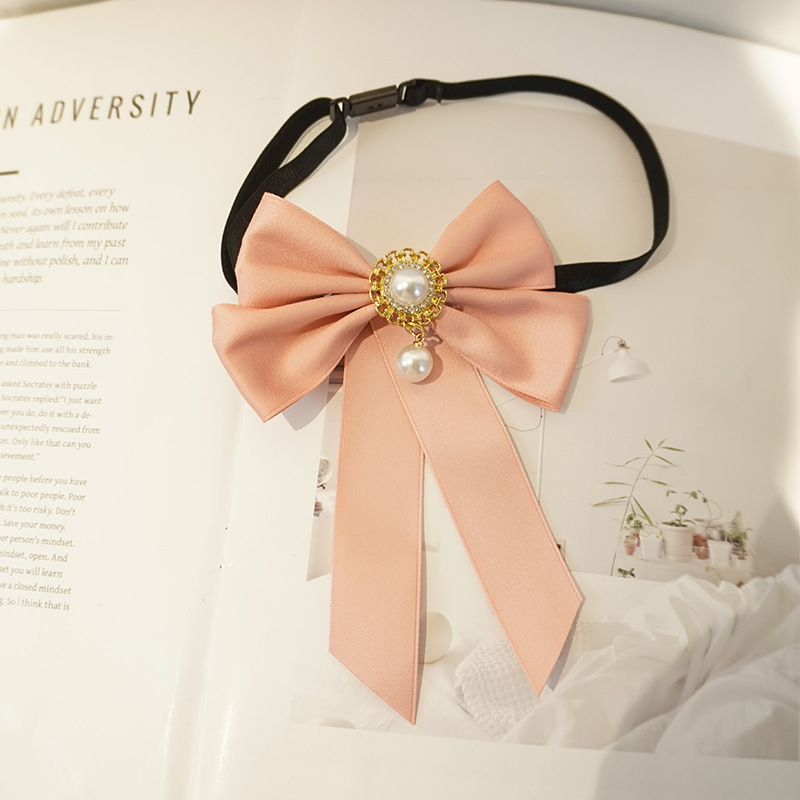 Pink pearl buckle