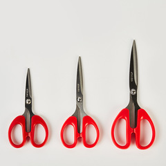 Office scissors stainless steel art paper scissors multi-purpose household student scissors Dingli scissors factory direct wholesale
