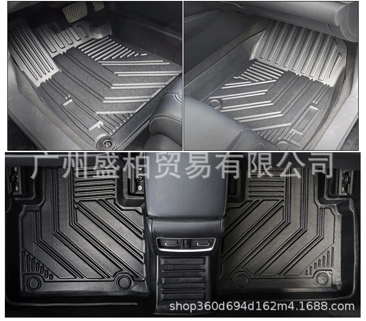 Eco-Friendly Tpe Car Floor Mats Specifically for the New Isuzu D-Max, Full Coverage, Available in Bulk