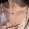 Small design necklace, pendant, universal chain for key bag , trend of season, light luxury style