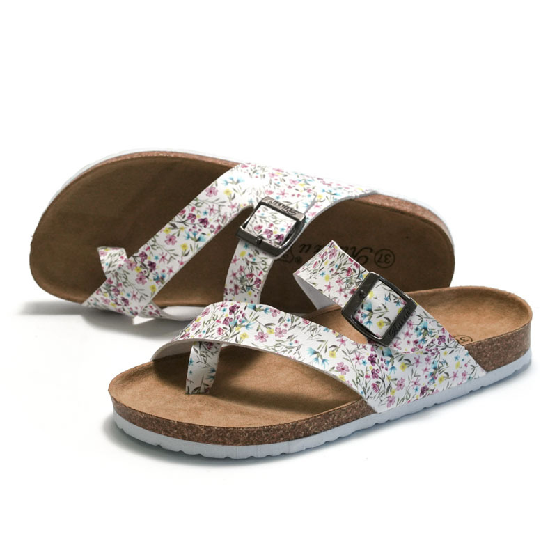 Ruizu 2025 Pantofole estive da donna in sughero, alla moda, comode e alla moda, scarpe da spiaggia per studenti_voghion.com