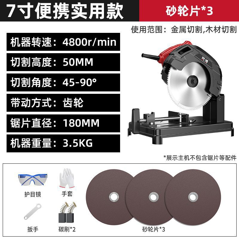7inch 소형 가정용-[5900AW]-연삭 휠*3