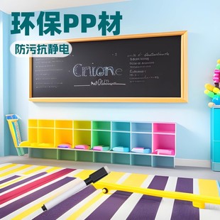 Removable children's display board graffiti wall blackboard stickers school teaching soft whiteboard kindergarten training green board stickers