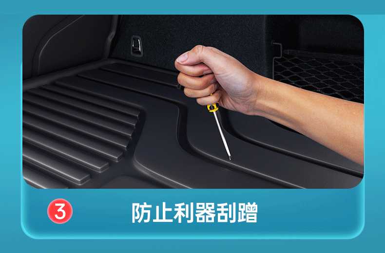 Suitable for 26 Models of Aito M7 Trunk Mats, Complete Collection of Car Interior Decoration Items, Tpe Trunk Protection Mat, M7 Accessories
