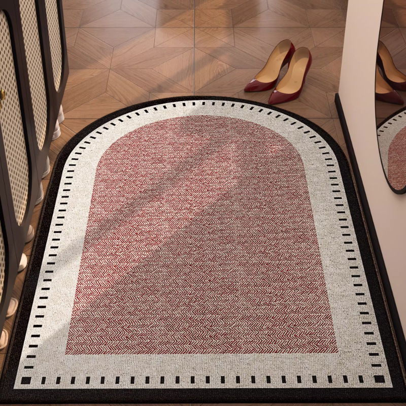 High-End Vintage-Style Entrance Door Mat, Arched Entryway Carpet, Non-Slip Door Mat, Dirt-Resistant Foot Mat for the Main Entrance High-End Vintage-Style Entrance Door Mat, Arched Entryway Carpet, Non-Slip Door Mat, Dirt-Resistant Foot Mat for the Main Entrance