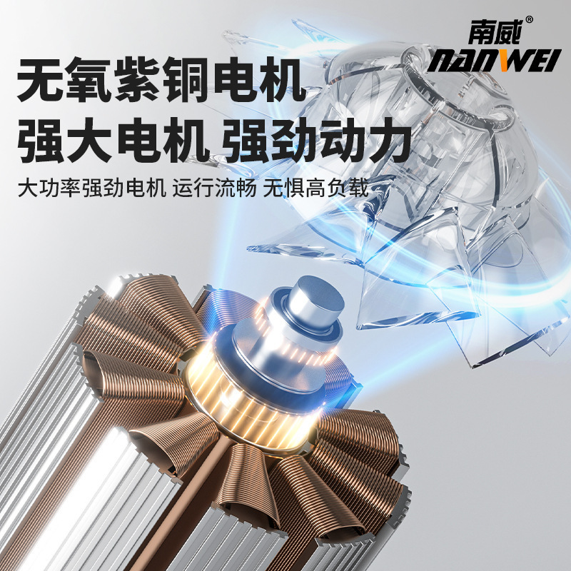 Nanwei リチウム電動ブロワー衛生ブロワー葉吹き塵ブロワー高出力産業用充電式ブロワー|undefined