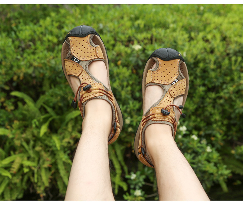 跨境男士沙滩凉鞋