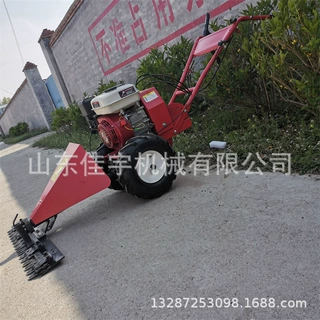 小型果园剪草机7.5马力汽油修草机 手推式宽幅除草机
