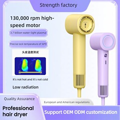 インテリジェント AI 高速ヘアドライヤーミニ家庭用ヘアドライヤー強風ポータブルプラズマヘアケアヘアドライヤー卸売