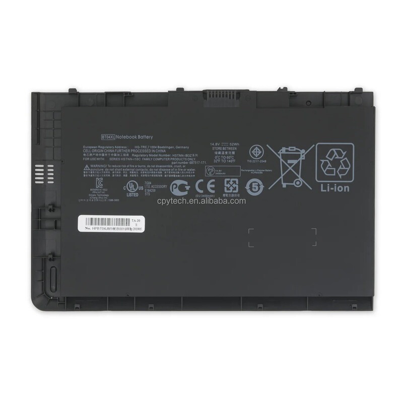 Suitable for Hp Elitebook Folio 9470m 9480m Bt04Xl Ba06Xl Notebook Suitable for Hp Elitebook Folio 9470m 9480m Bt04Xl Ba06Xl Notebook
