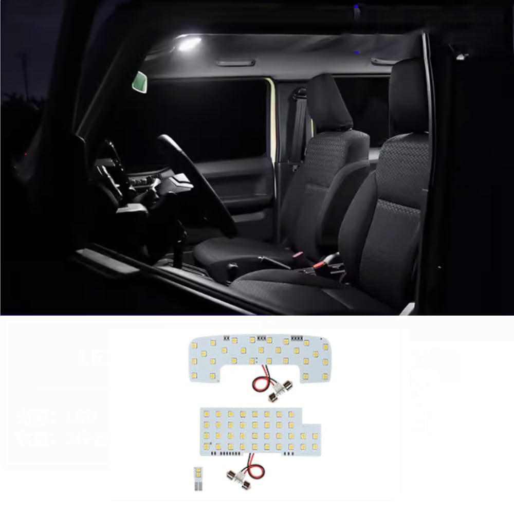 Suitable for 23-26 new Jimny five-door modified LED reading light illumination lamp JB74 modification accessories