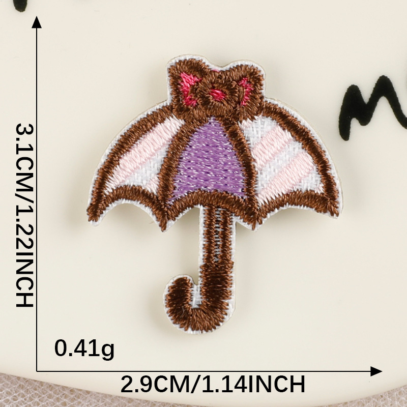 刺繍ラベル漫画子猫刺繍ステッカーアニメ自己粘着外国貿易パッチ衣類アクセサリーアクセサリーパッチ布ステッカー|undefined
