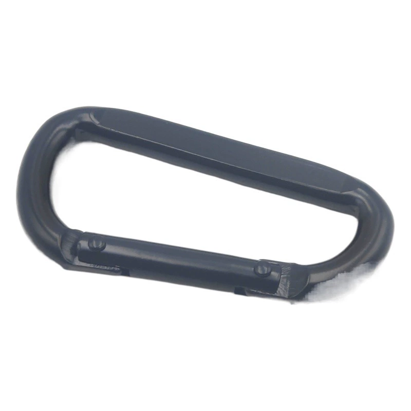 Производители пружинных крючков напрямую поставляют на складе пряжку для альпинизма, страховку, железный гамак, качели, 8D плоский крючок, Железная пряжка
