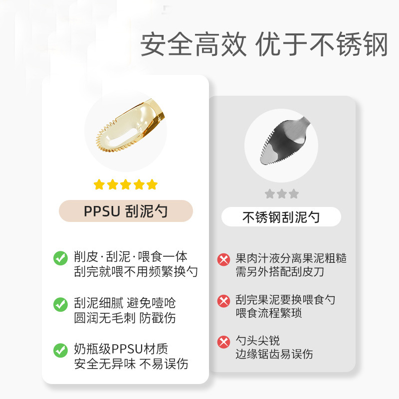 Cuchara de raspado casera cuchara de raspado cuchara de raspado cuchara