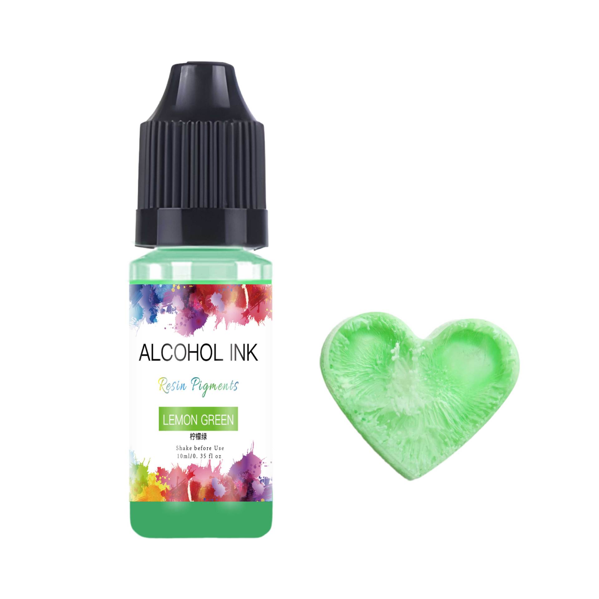 Cross border Amazon 26 color crystal drop glue diffusion gold silver precision 3D blending fluid pig