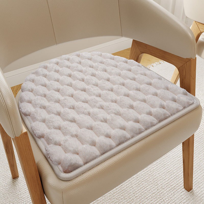 Cojín de silla de comedor en forma de herradura cojín de silla de comedor cojín de seda gruesa cojín de madera sólida cojín de asiento antideslizante cojín de mesa de comedor