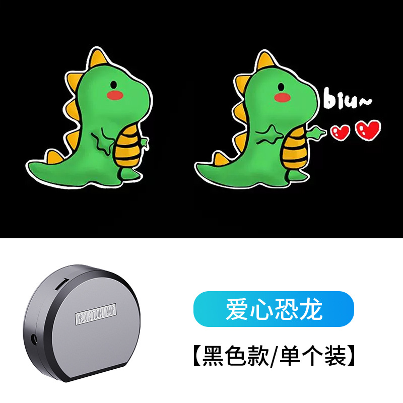 Bicicleta DE LOS NIÑOS lámpara de proyección eléctrica atmósfera dinámica luz noche montar motocicleta Skateboard equilibrio coche dibujos animados luz de advertencia