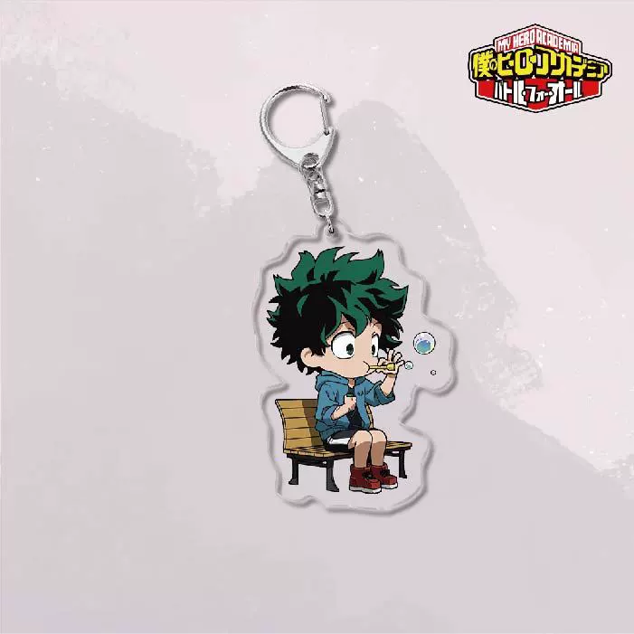 acrylic keychain, heroes, creative jewelry, Birthday gift