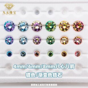 �u׃��/�pɫ�ʯ���İ˼�4mm6mm8mm��ʯ��ʯ⁺Ͻ���С�t������