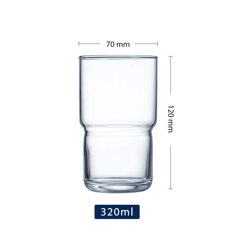 3 tazas plegables (320ml) claras