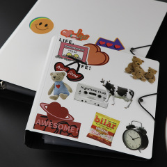 Four-Grid Nine-Grid Small Card Fan Club Love Card Album Foam Ring Binder Idol Album Polaroid Album with Protective Film