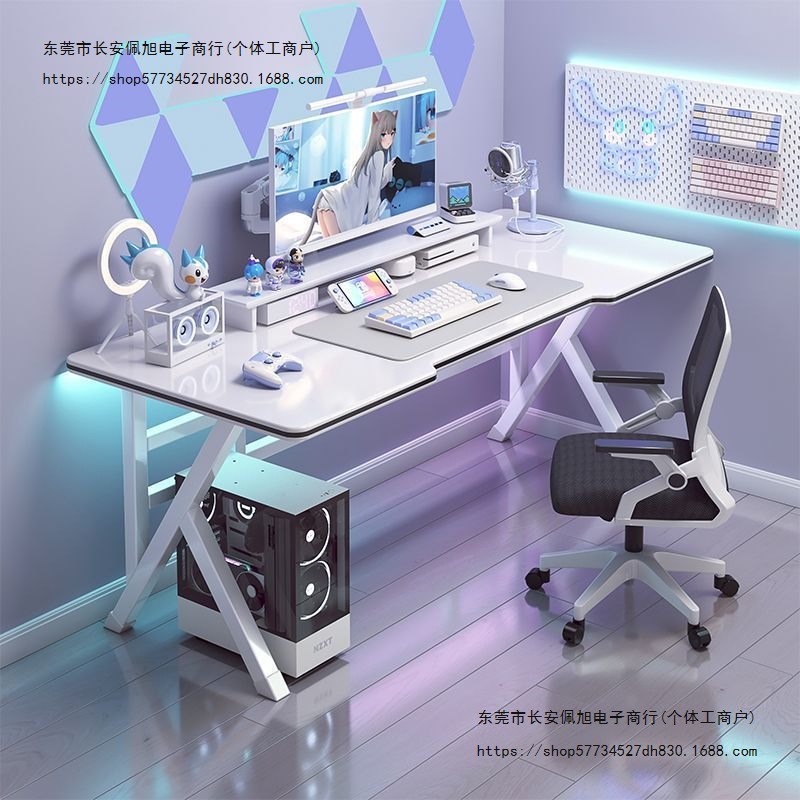 Desktop Computer Table Home Bedroom Internet Celebrity E-Sports Table Game Table Office Desk Study Table Rental House Simple Table