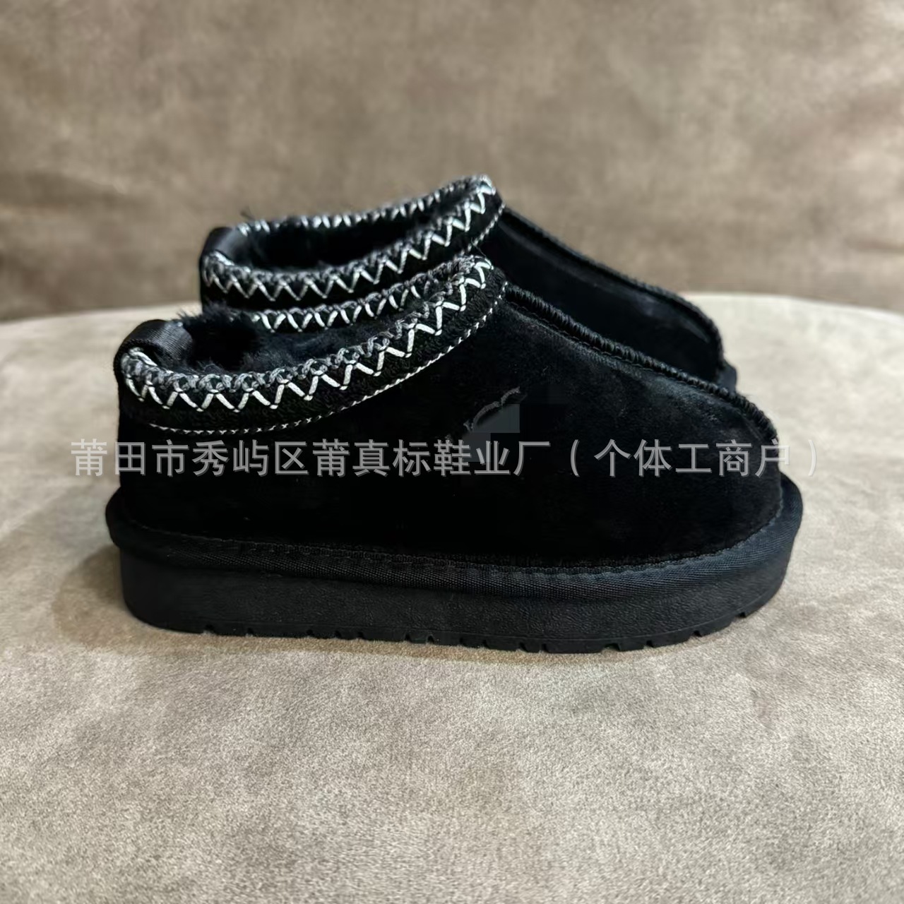 Zhen Zhao UGG nuevo estilo nacional de lana de viento zapatos de nieve zapatos de algodón caliente zapatos para niños image 2
