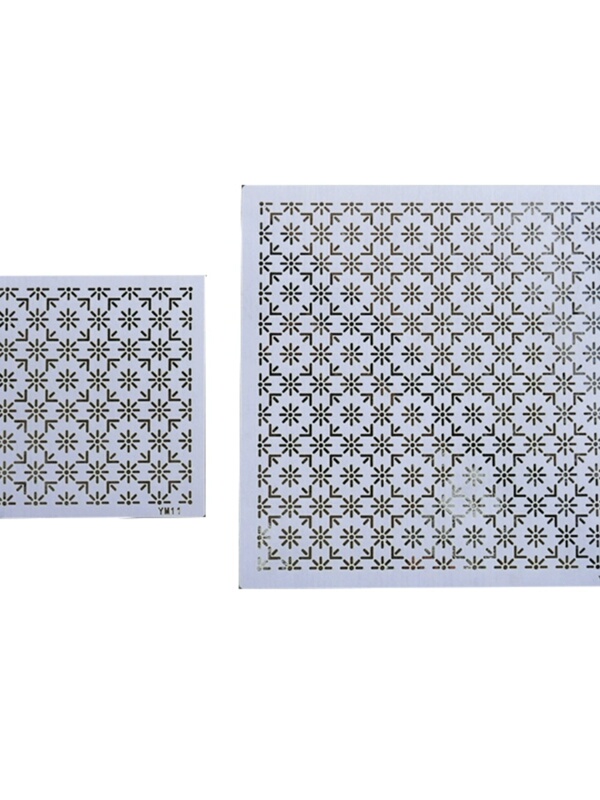 0 New Product Sashiko Embroidery Soft Template Thin Soft Board One-Eye Embroidery Cross Tea Mat Coaster Drawing Brush Drawing Hot Elimination Chinese Style