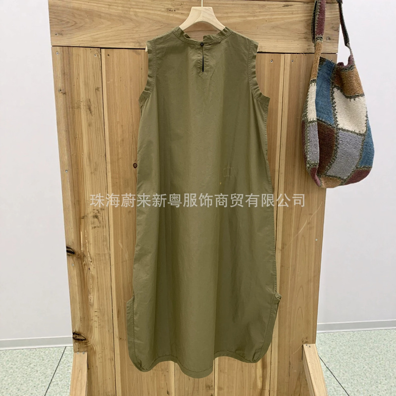Spring/Summer 2026 Wormwood-dyed lace round-neck sleeveless tank dress ly5678 A touch of blue Spring/Summer 2026 Wormwood-dyed lace round-neck sleeveless tank dress ly5678 A touch of blue