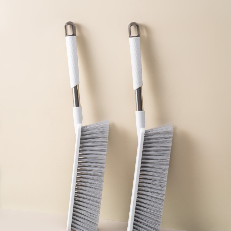 Broom Bed Brush Dust Brush Brush Sweeping Bed Soft Brush Artifact Bedroom Household Bed Sheet Stainless Steel Long Handle Clean