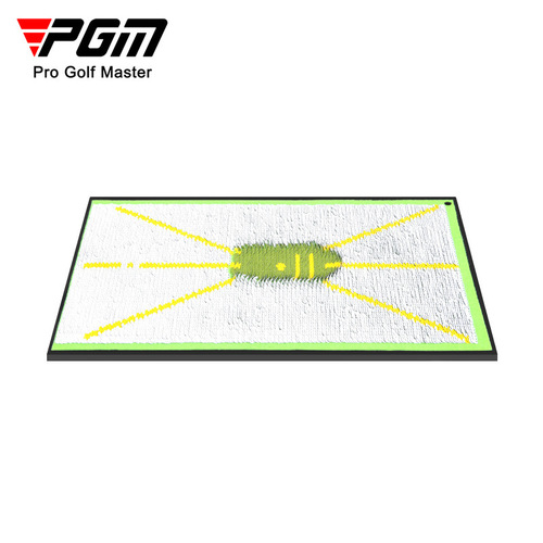 Cross-border new product pearl ball trajectory swing rod detector, thick anti-slip rubber base golf high-tech hitting mat