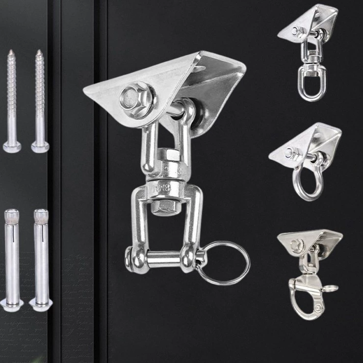 304 из нержавеющей стали подвесная тарелка качели крючки мешки с песком кресло с фиксированной пряжкой гамак фиксированная тарелка Йога аксессуары